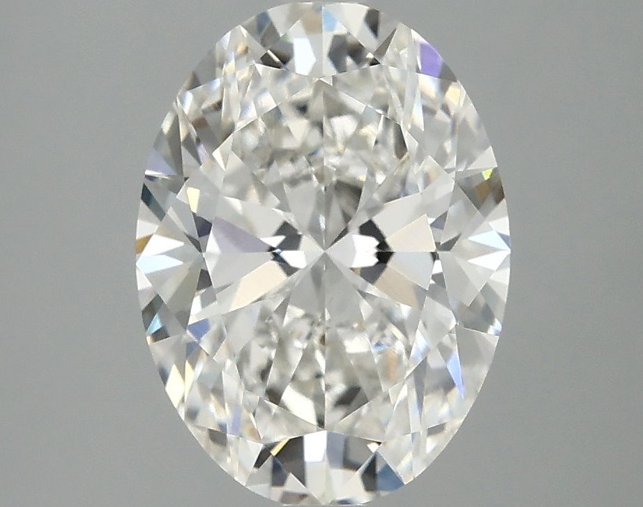 3.03 ct. oval Lab Grown Diamond front image