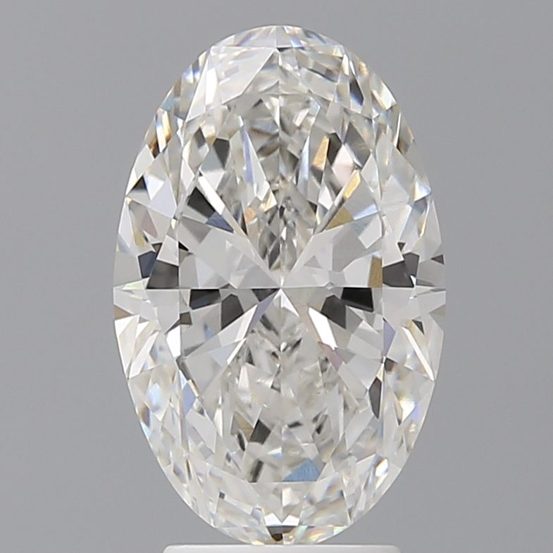 3.53 ct. oval Lab Grown Diamond front image