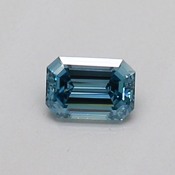 0.16 CT Fancy Vivid Blue EMERALD
