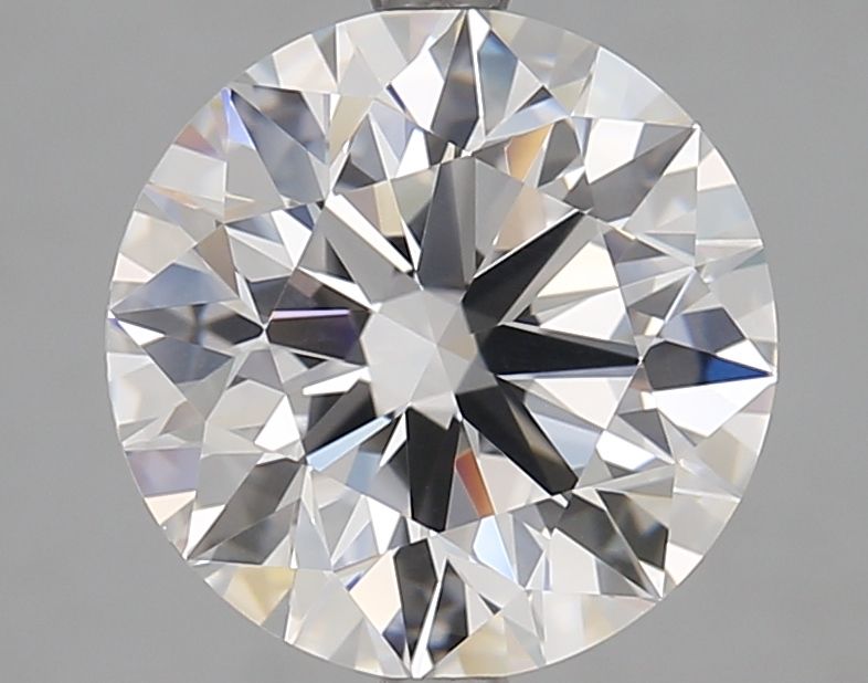 Diamant Rond 3.78 ct - Couleur D - Pureté VVS1