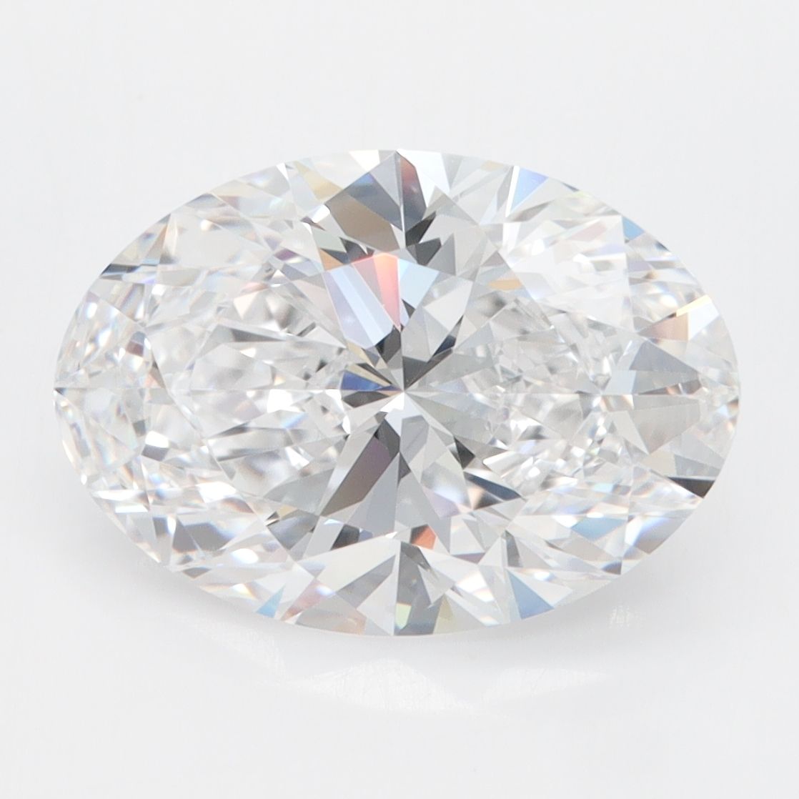 3.01 ct. oval Lab Grown Diamond front image