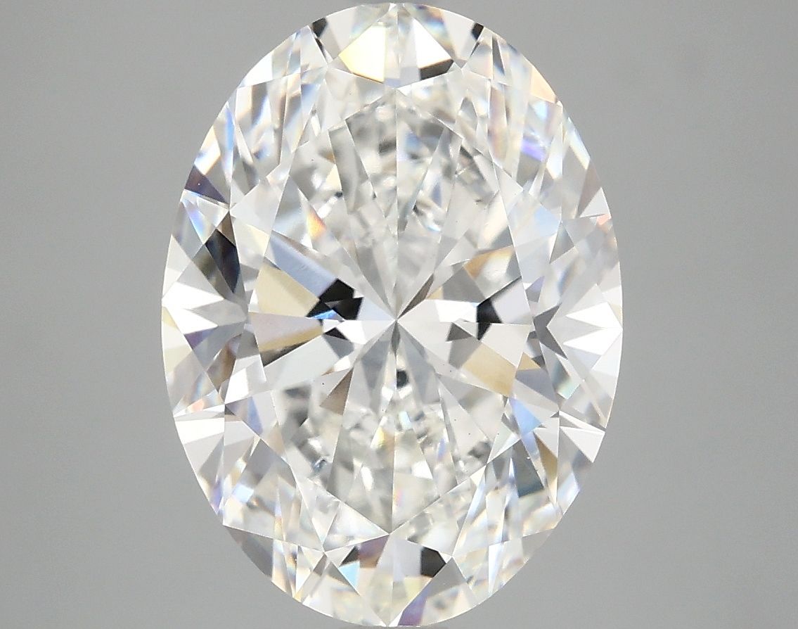 5.00 ct. oval Lab Grown Diamond front image
