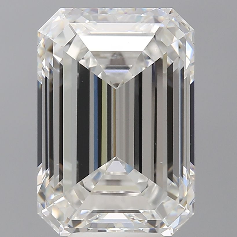 7.58 ct. emerald Lab Grown Diamond front image