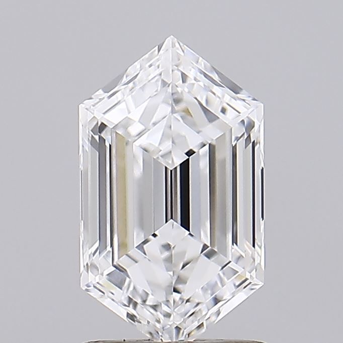 1.3 ct lab-grown Hexagonal Diamond