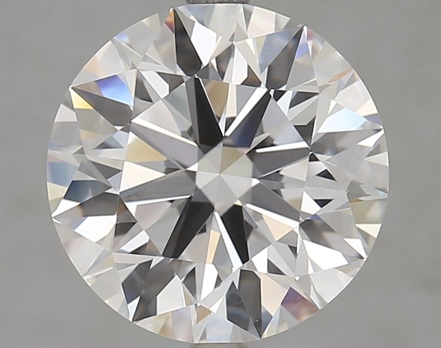 Diamant Rond 5.01 ct - Couleur D - Pureté VVS2