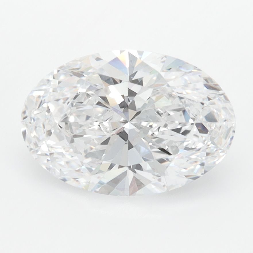 2.06 ct. oval Lab Grown Diamond front image
