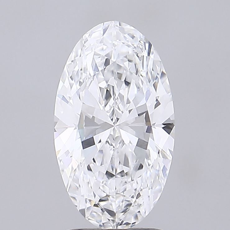 2.05 ct. oval Lab Grown Diamond front image