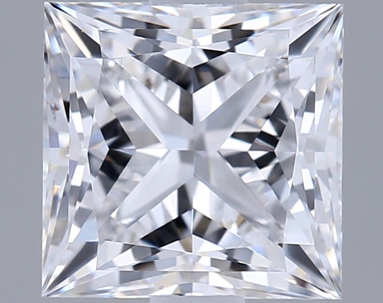 1.56 ct. princess Lab Grown Diamond front image