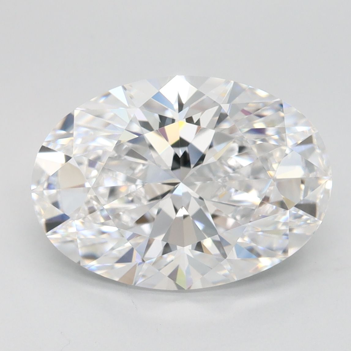 3.14 ct. oval Lab Grown Diamond front image