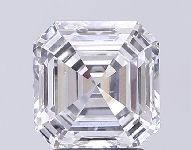 2.52 ct lab-grown Asscher Diamond