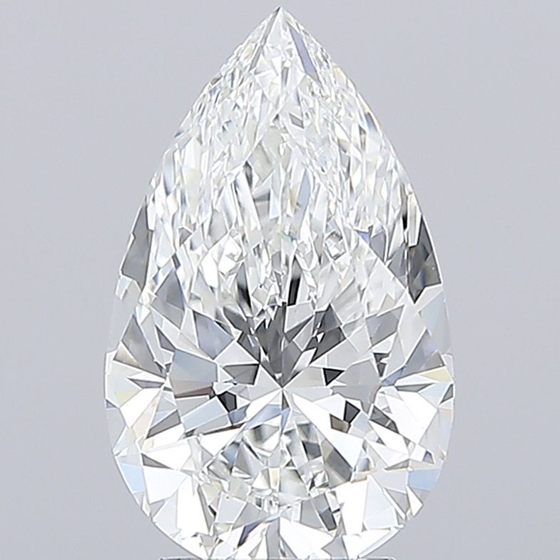 4.25 ct. pear Lab Grown Diamond front image