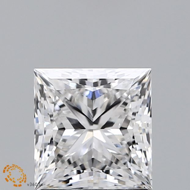 1.70 ct. princess Lab Grown Diamond front image