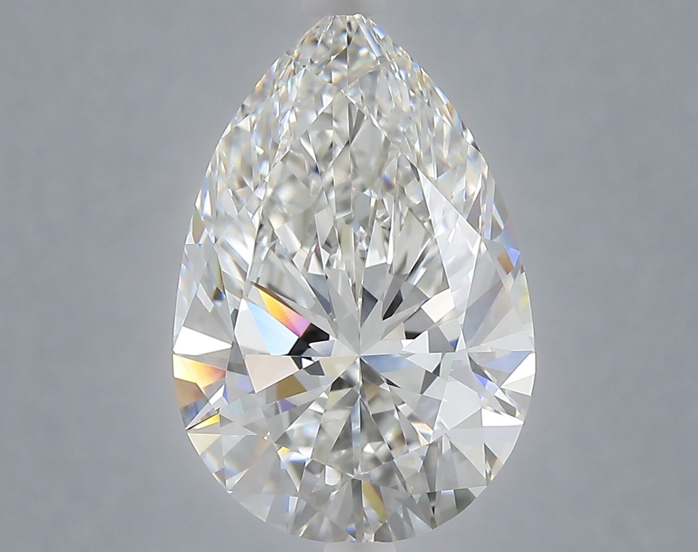 6.08 ct. pear Lab Grown Diamond front image