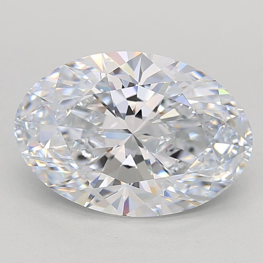 4.08 ct. oval Lab Grown Diamond front image