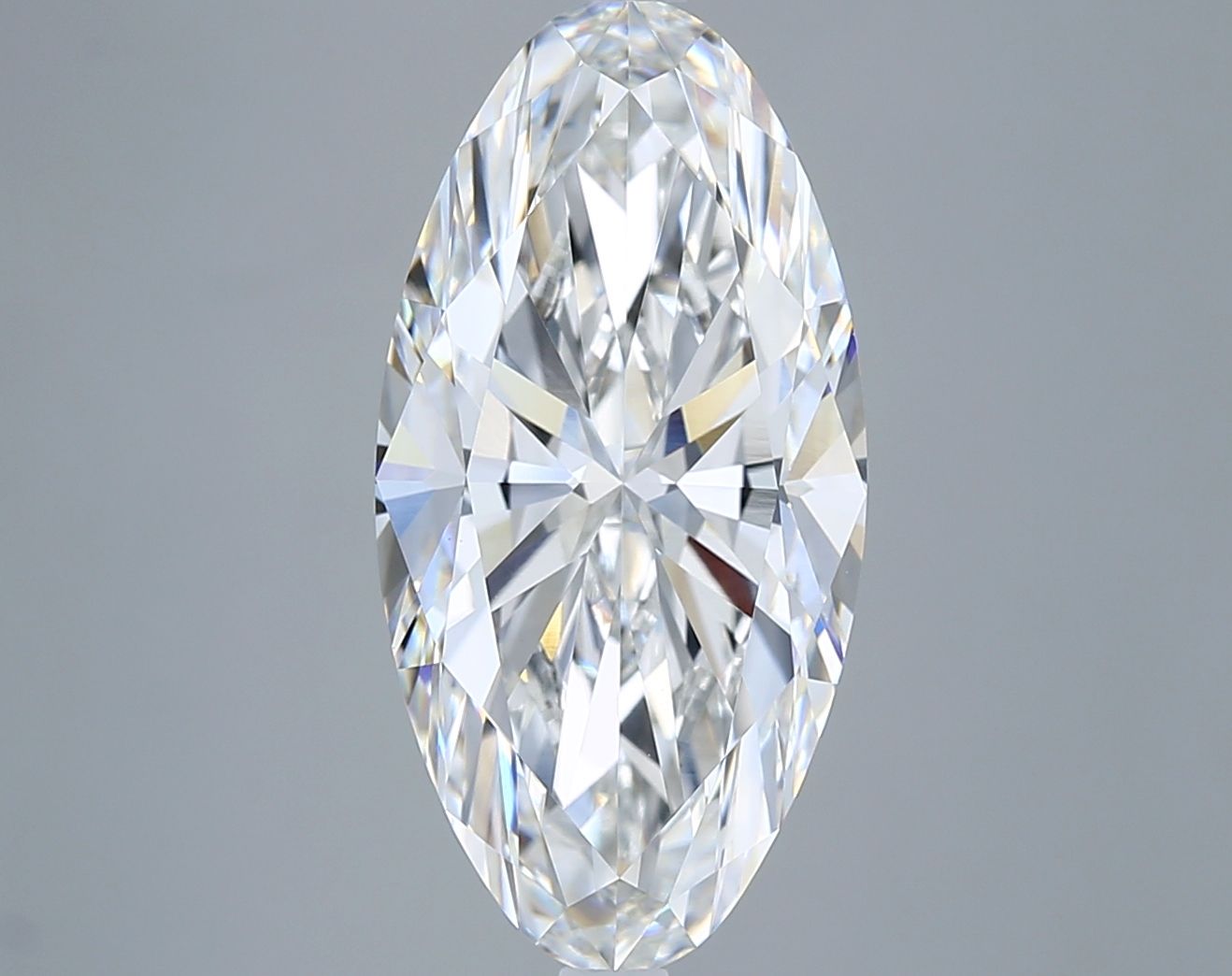 5.37 ct. oval Lab Grown Diamond front image