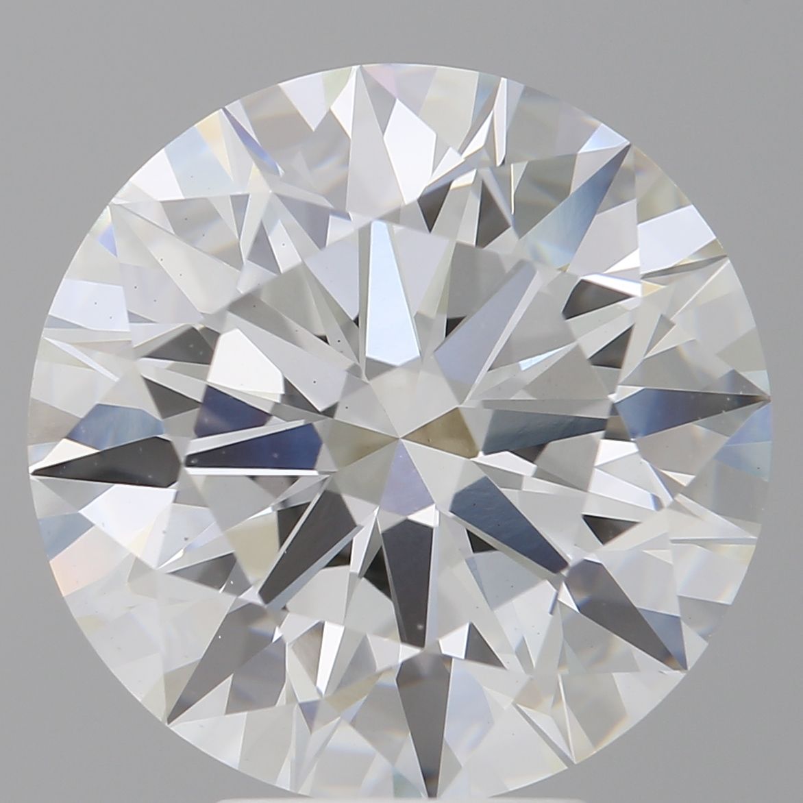 6.04 ct. round Lab Grown Diamond front image