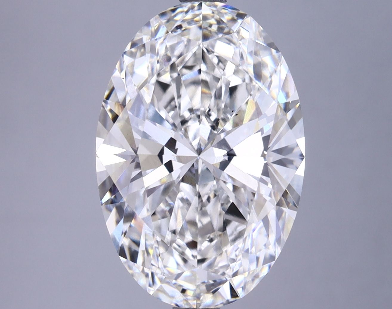 4.85 ct. oval Lab Grown Diamond front image