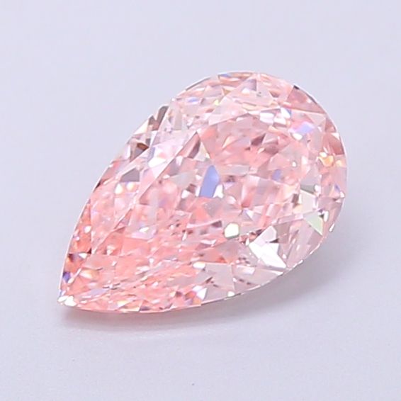 1.23 CT Fancy Vivid Pink PEAR