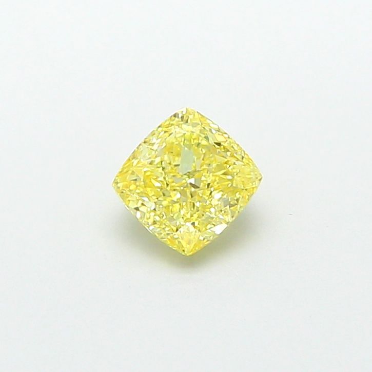 1.0 CT Fancy Intense Yellow CUSHION MODIFIED