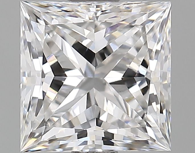 1.67 ct. princess Lab Grown Diamond front image