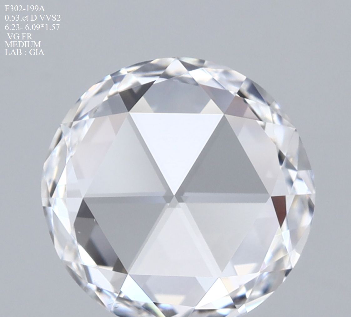 0.53 ct Rose Diamond