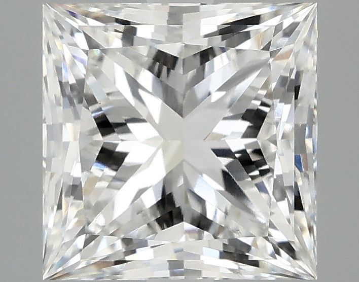 3.02 ct. princess Lab Grown Diamond front image