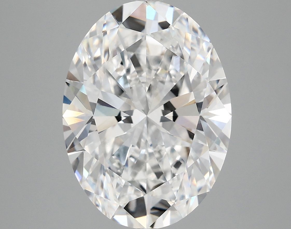4.90 ct. oval Lab Grown Diamond front image