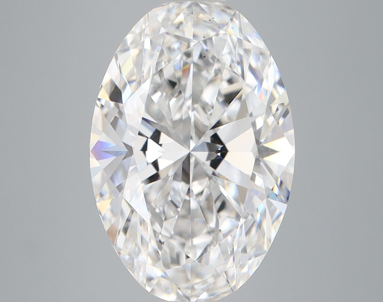 4.55 ct. oval Lab Grown Diamond front image