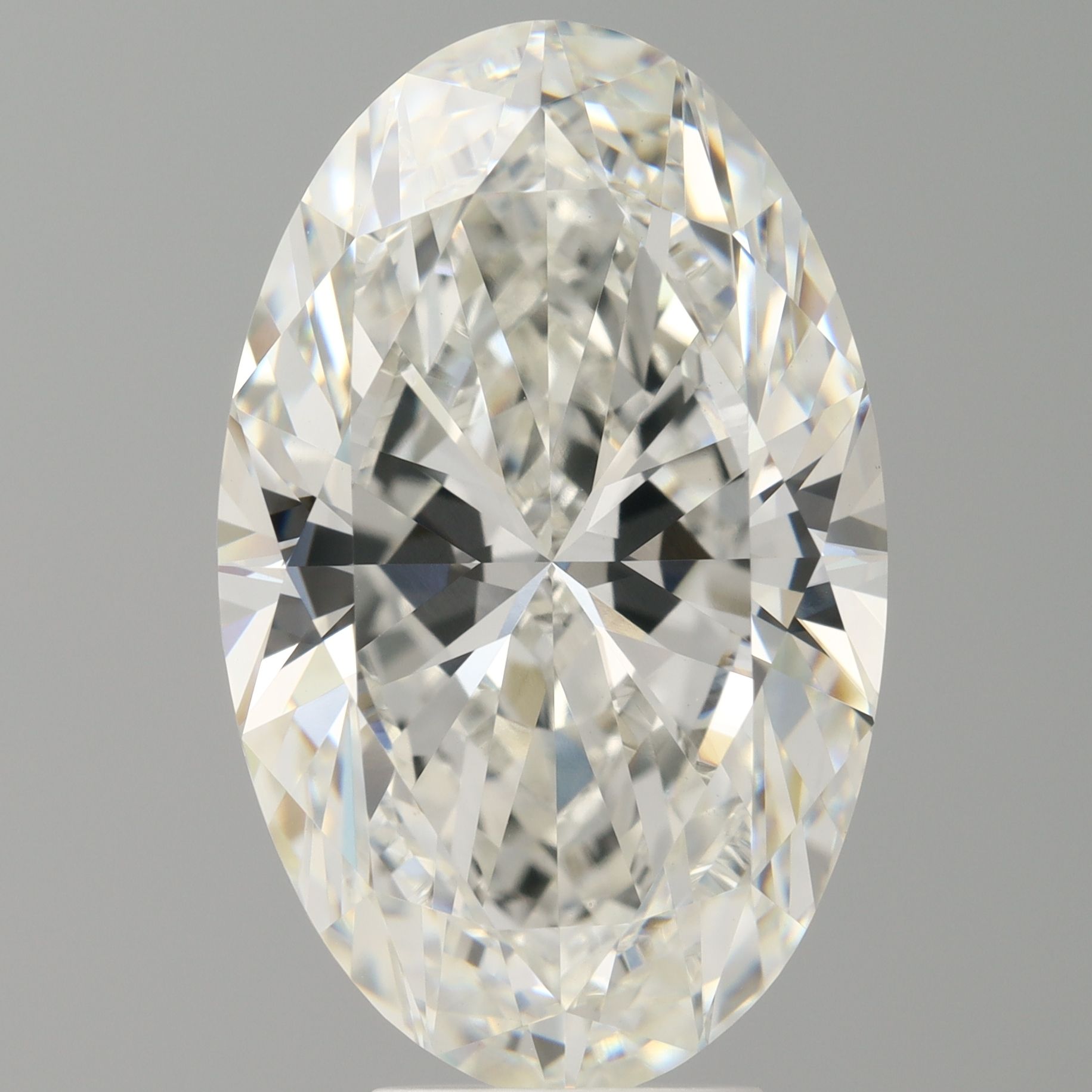 7.01 ct. oval Lab Grown Diamond front image