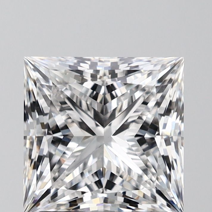 2.09 ct. princess Lab Grown Diamond front image