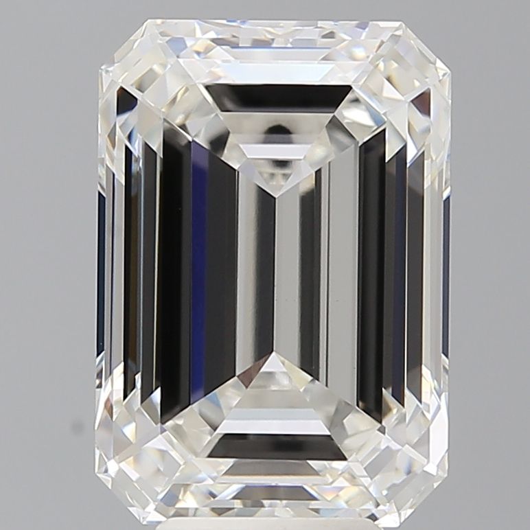 7.09 ct. emerald Lab Grown Diamond front image