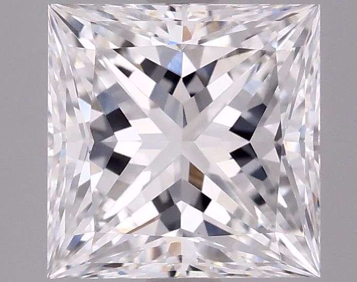 4.72 ct. princess Lab Grown Diamond front image