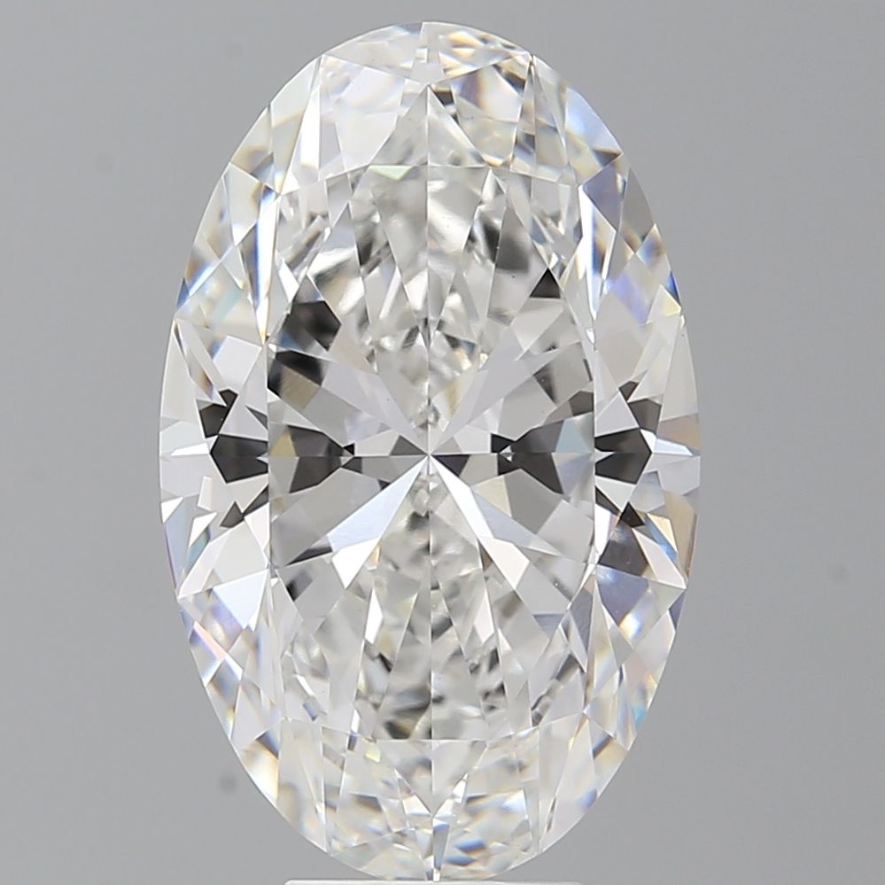 7.59 ct. oval Lab Grown Diamond front image