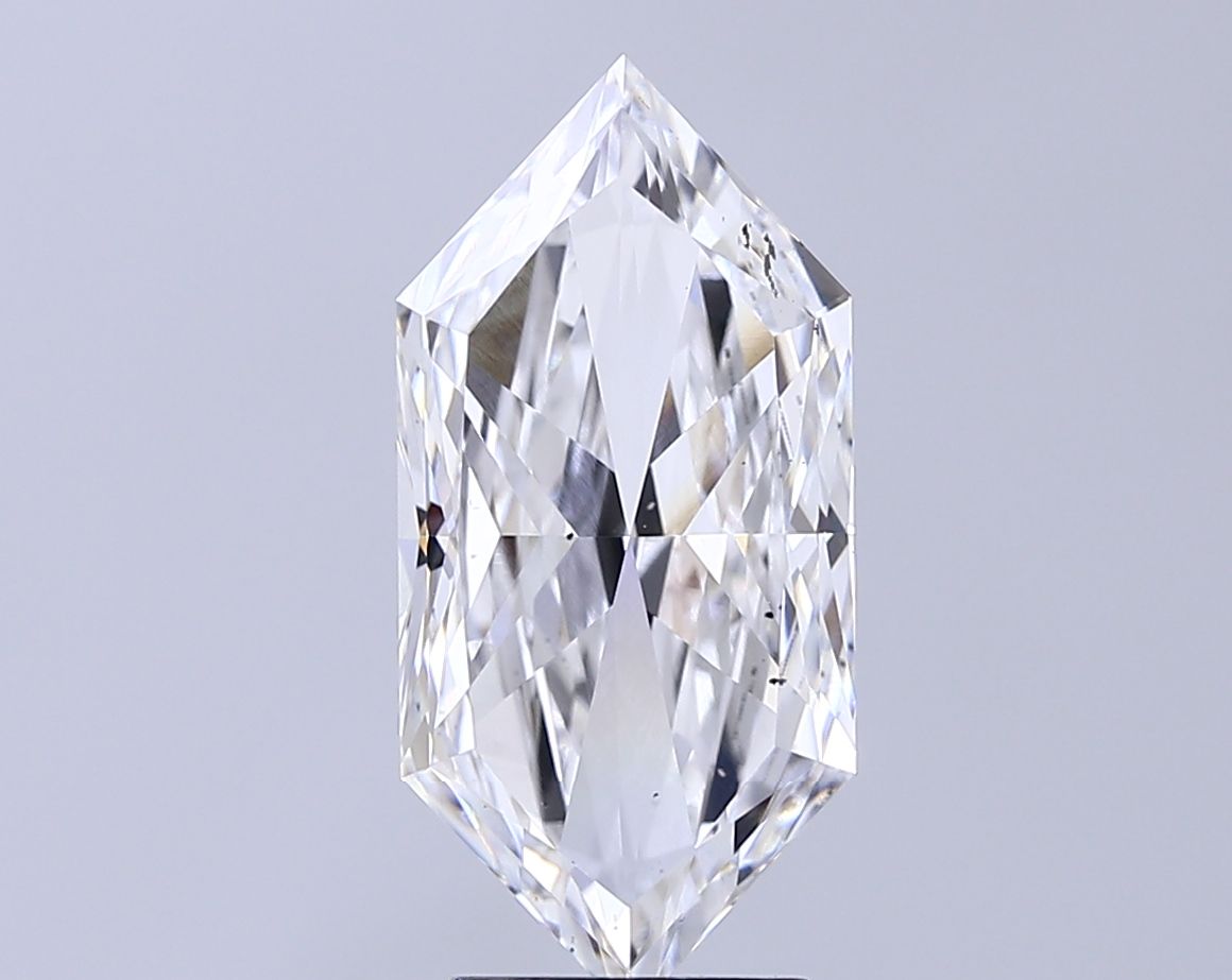 4 ct lab-grown Hexagonal Diamond