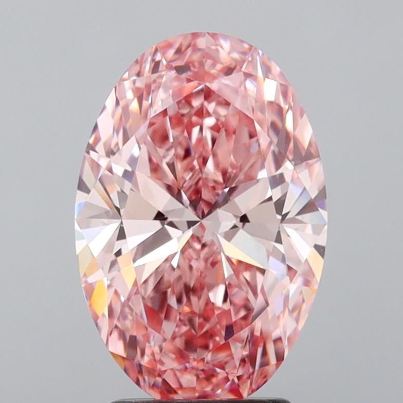 3.05 ct. oval Lab Grown Diamond front image