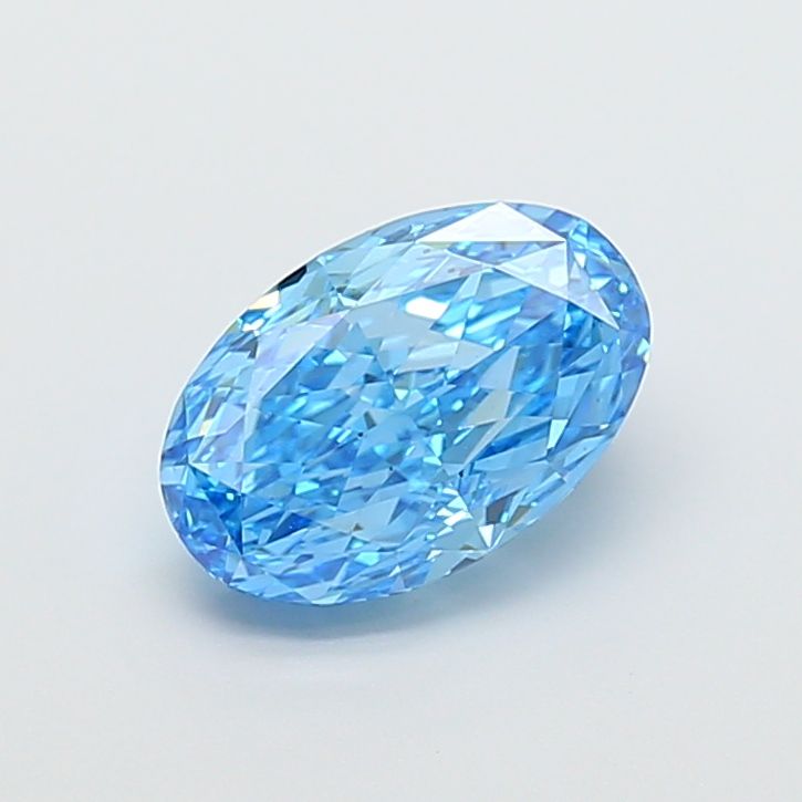 3.02 ct. oval Lab Grown Diamond front image