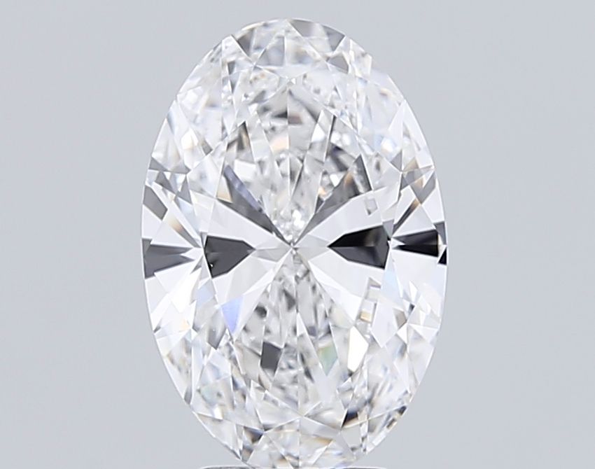 5.50 ct. oval Lab Grown Diamond front image