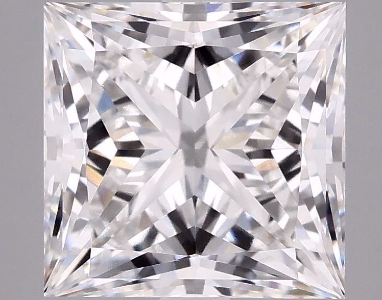 4.01 ct. princess Lab Grown Diamond front image
