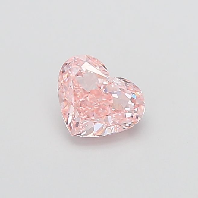 1.02 CT Fancy Intense Pink HEART