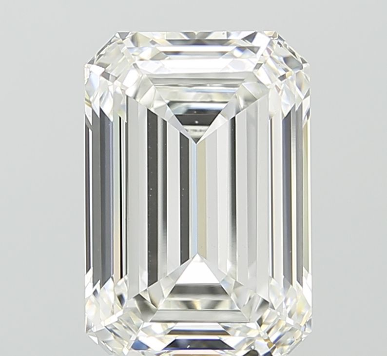 4.02 ct. emerald Lab Grown Diamond front image