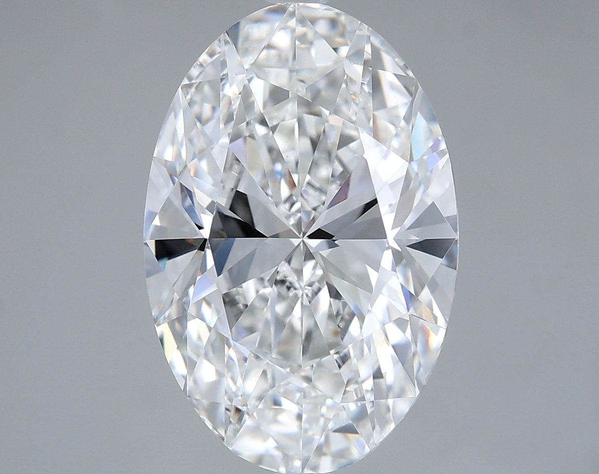 5.01 ct. oval Lab Grown Diamond front image