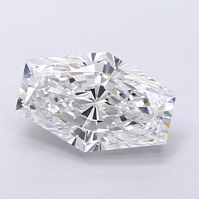 2.58 ct lab-grown Hexagonal Diamond