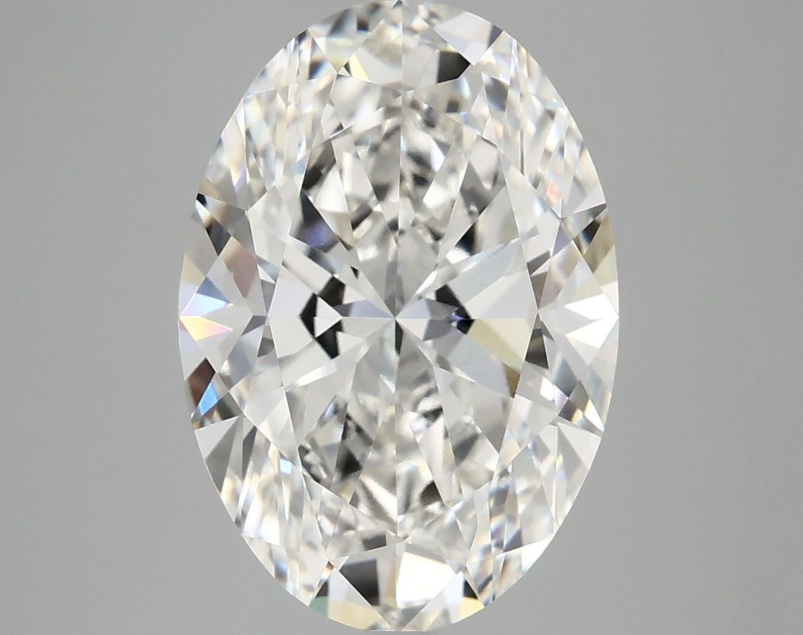 5.05 ct. oval Lab Grown Diamond front image