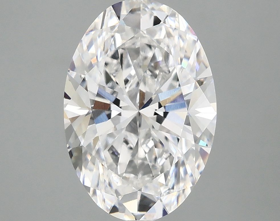 2.93 ct. oval Lab Grown Diamond front image