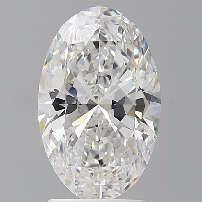 2.60 ct. oval Lab Grown Diamond front image