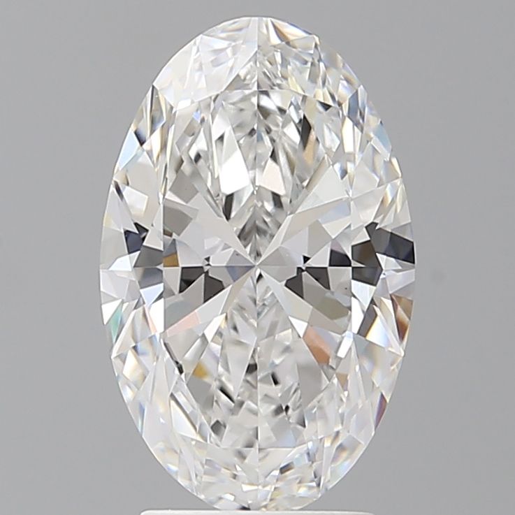 3.04 ct. oval Lab Grown Diamond front image
