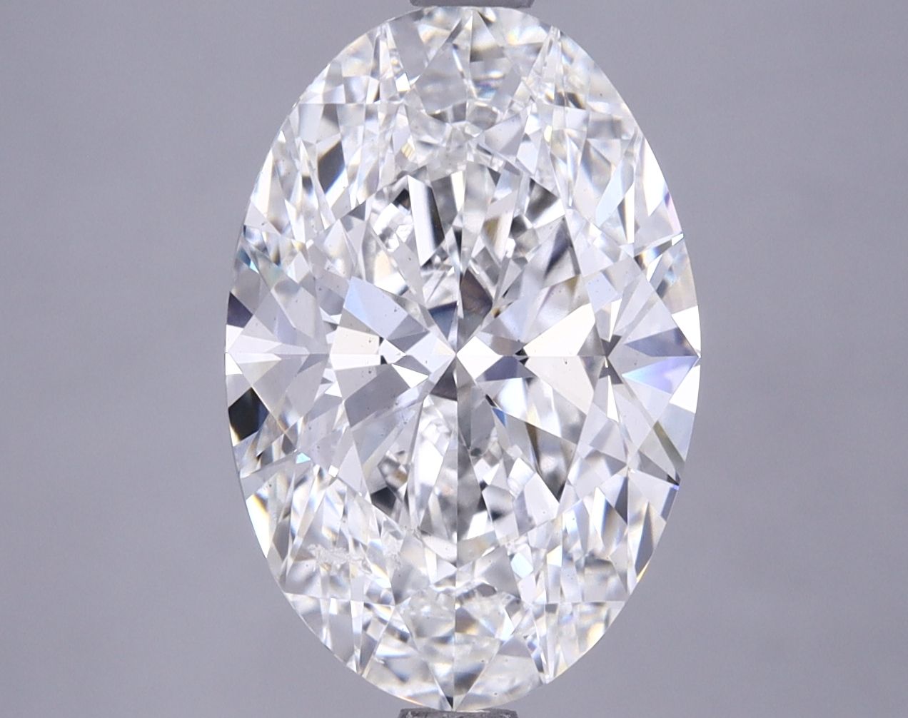 4.43 ct. oval Lab Grown Diamond front image