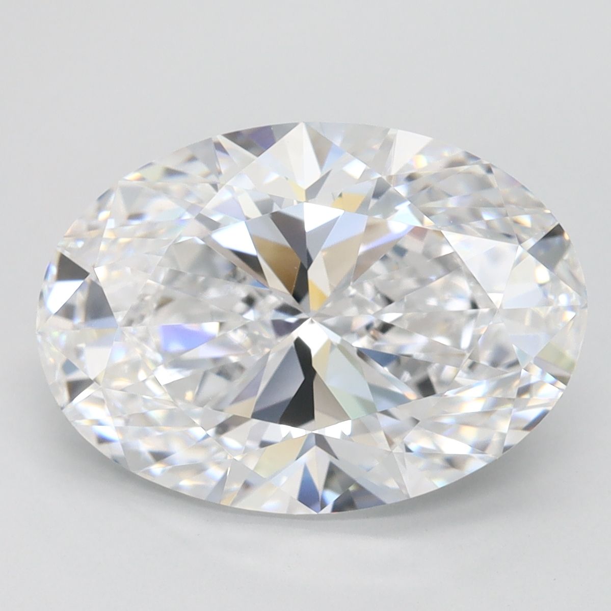 4.22 ct. oval Lab Grown Diamond front image