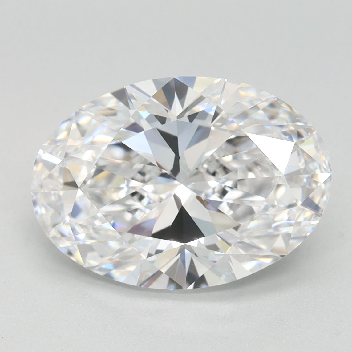 3.06 ct. oval Lab Grown Diamond front image