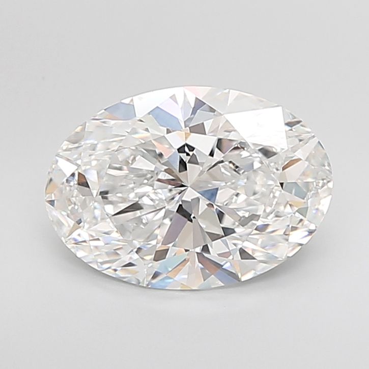 5.09 ct. oval Lab Grown Diamond front image